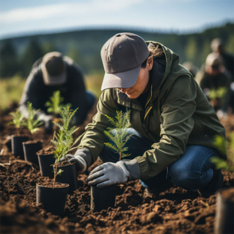 Agriculteur au travail